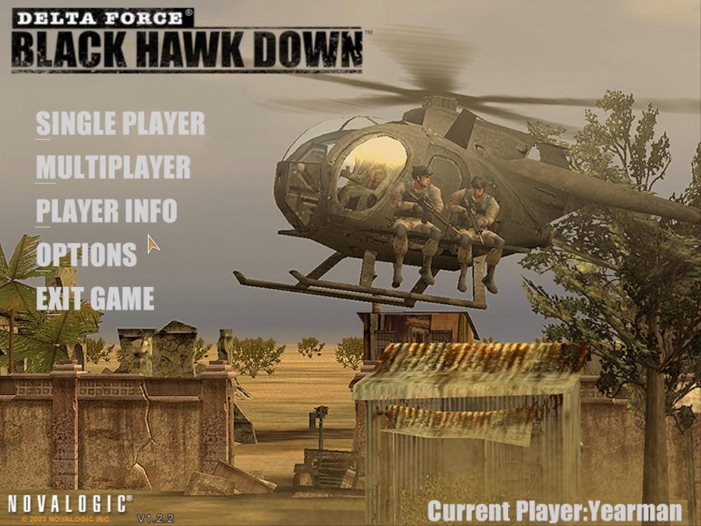 Delta force black hawk down pc controls